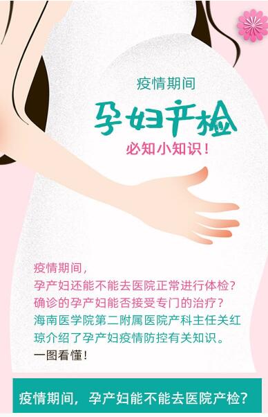 一圖讀懂疫情期間孕婦產(chǎn)檢必知小知識！