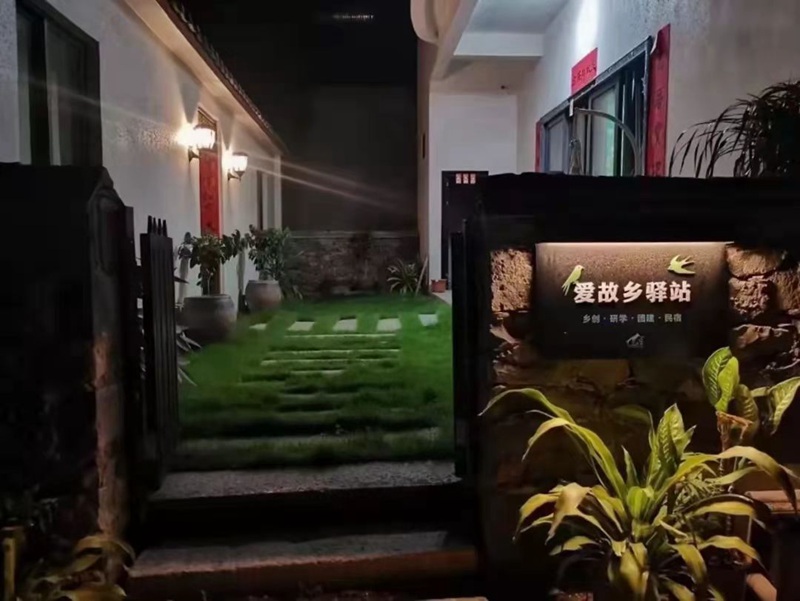 村里一角。受訪人供圖