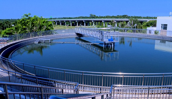 瓊海嘉積城區(qū)污水處理廠擴建工程建成通水試運行