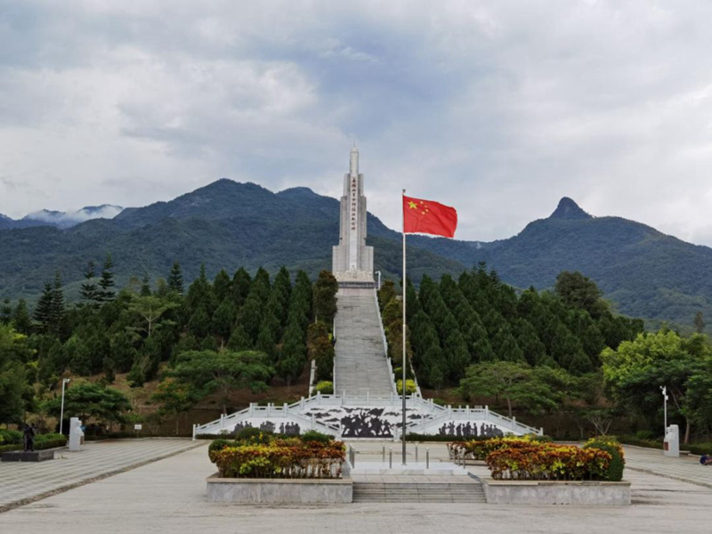 五指山革命根據(jù)地紀(jì)念園。五指山革命根據(jù)地紀(jì)念園供圖