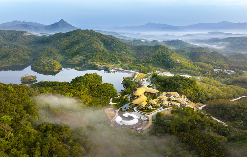 神玉島文化旅游區(qū)。神玉島文化旅游區(qū)供圖