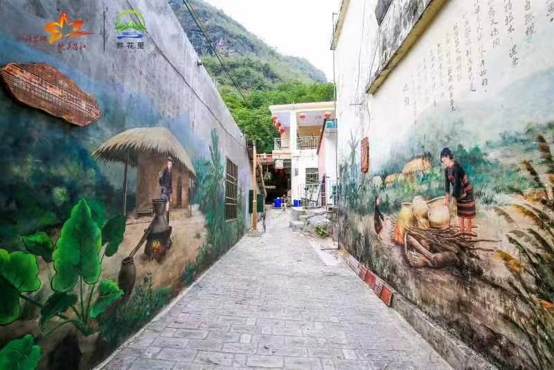 王下鄉(xiāng)美景。昌江縣委宣傳部供圖