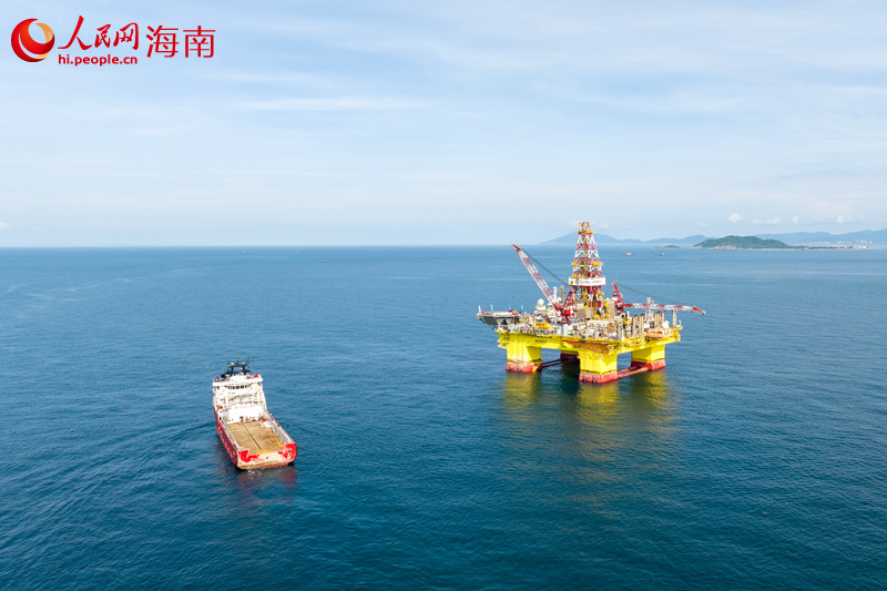 海洋石油982平臺(tái)。 人民網(wǎng)記者 孟凡盛攝