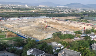 三亞首座全地埋式污水處理廠
